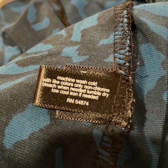 The Limited Faux Wrap Short Sleeve Blouse - Picture 6 of 6